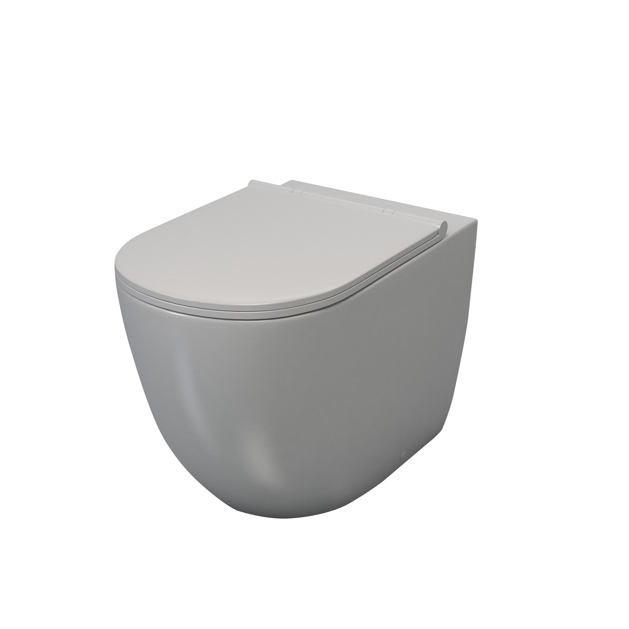 Matrix Round Rimless Back To Wall