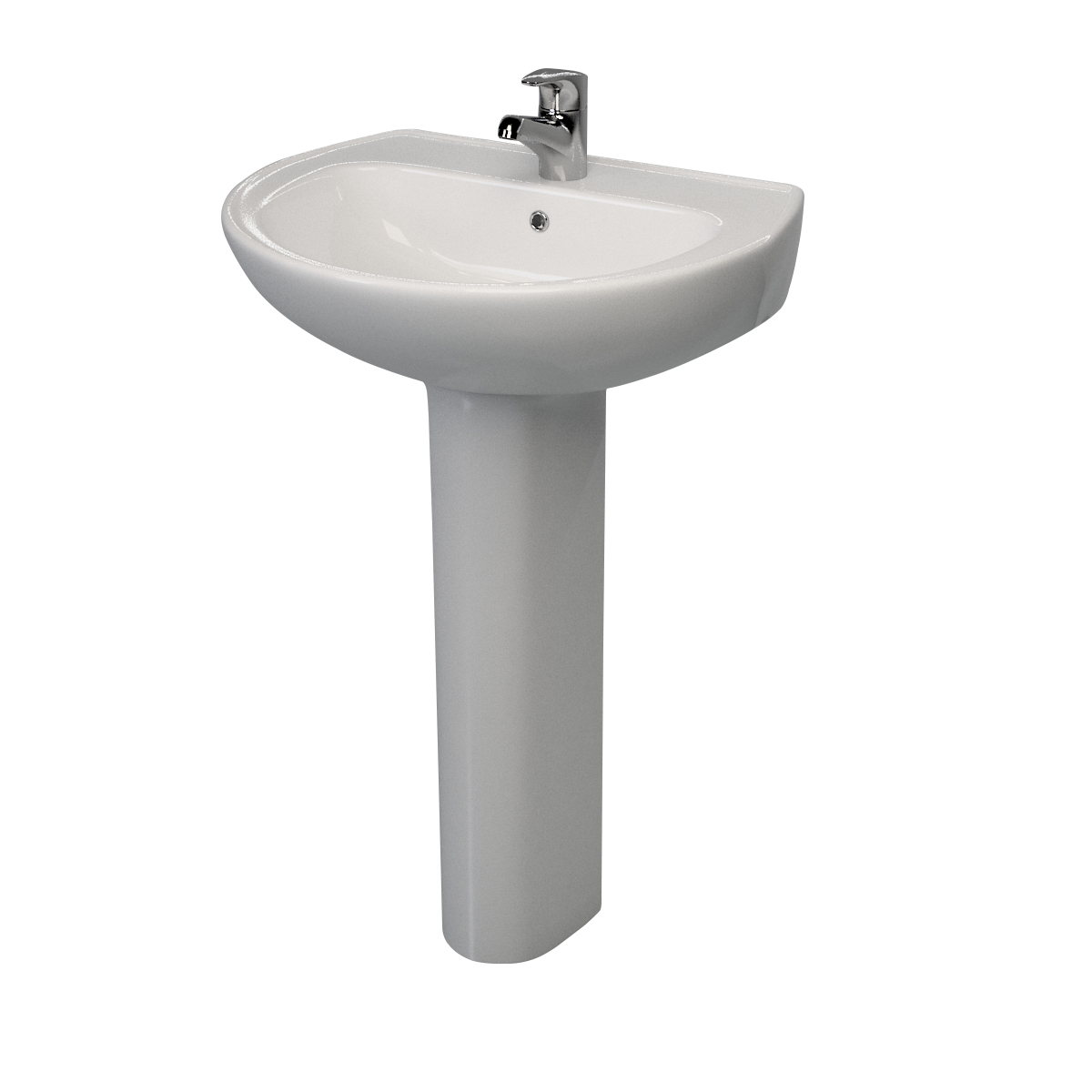 Atlas Basin 55cm (No soap dish)