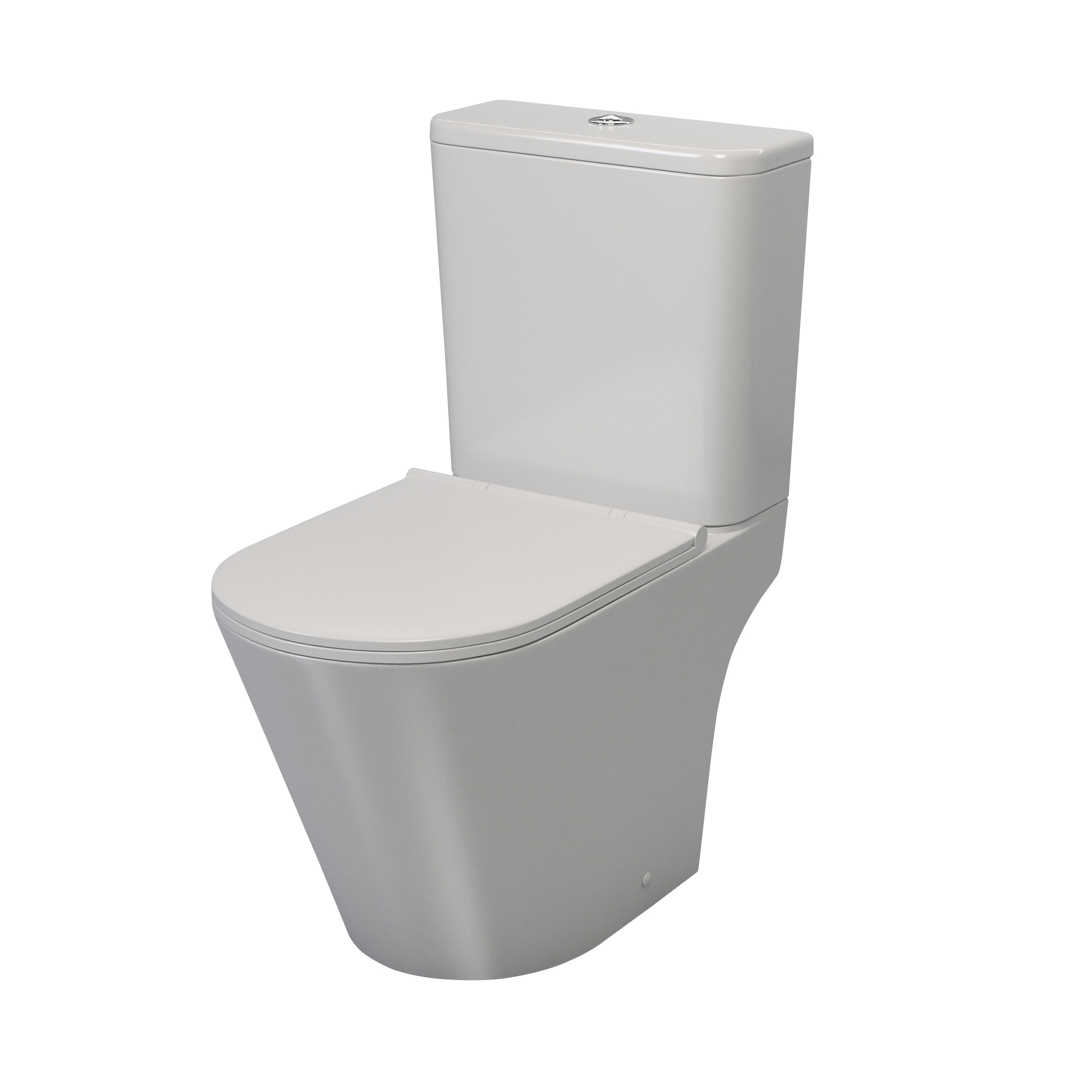 Elegance Round WC P Rimless Open Back