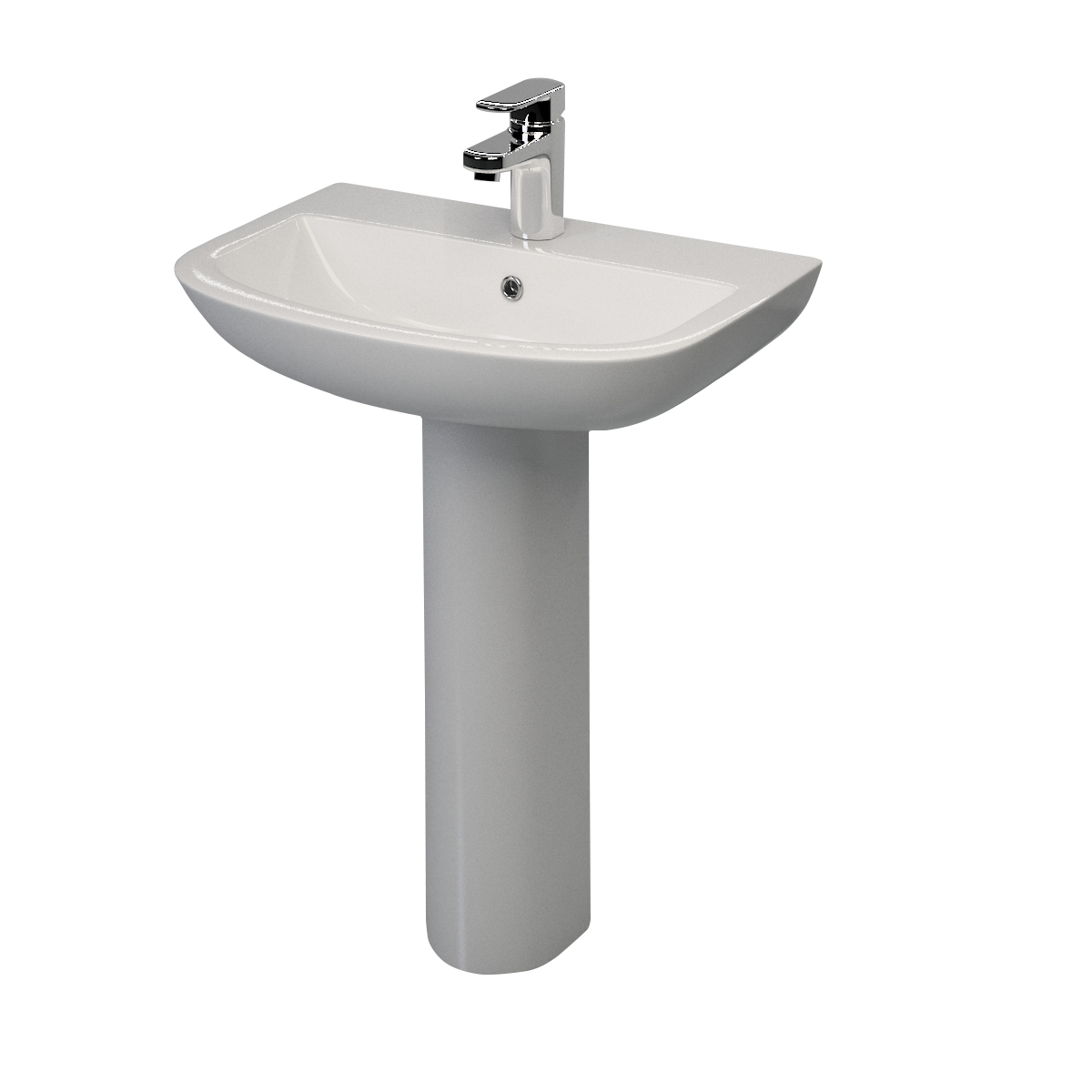 Geo Smooth Basin 55cm
